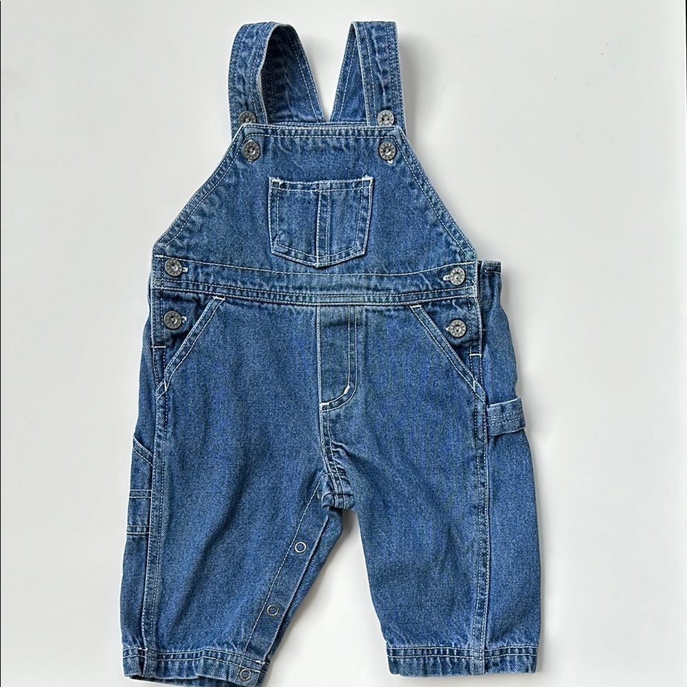 Vintage Blue Denim Children’s Overalls